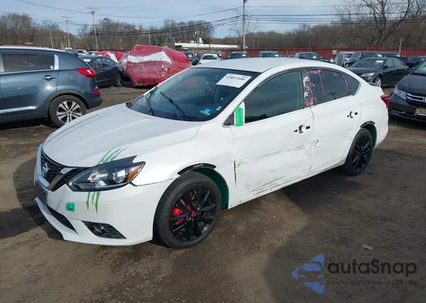 2018 Nissan Sentra Sr from USA, damaged, VIN 3N1AB7AP5JY344260